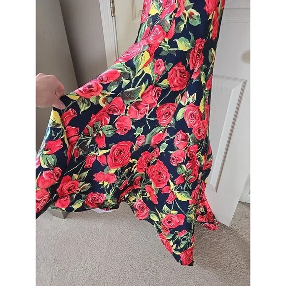 MAC Duggal Lame Mermaid Gown MSRP $499 Size 6 - Picture 6 of 7